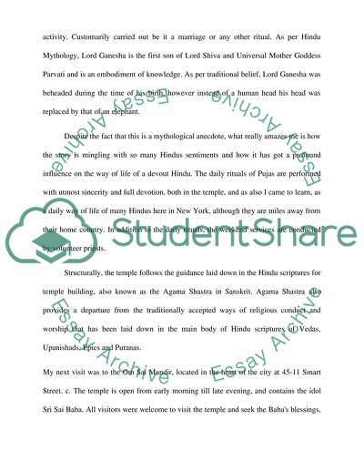 Visiting Hindu Temples in New York