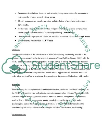 The Antisocial Behavior