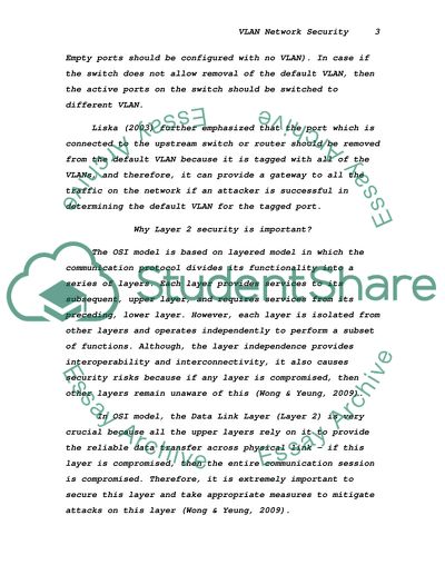 The Precautions for the Use of VLAN