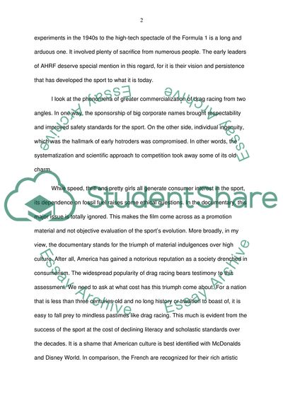 Reflection on Slingshot - An American Hot Rod Foundation Film