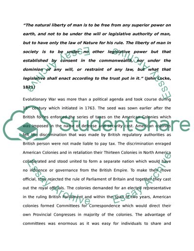 The Civil War Produced More Radical Changes in America than the Revolutionary War