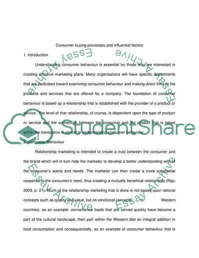 Consumer Buying Motives and Influential Factors