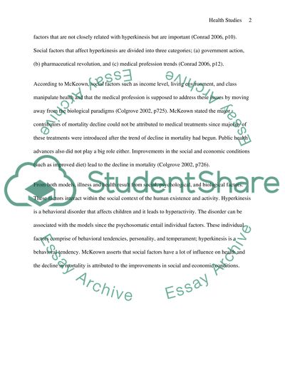 Medical model of disability essay image