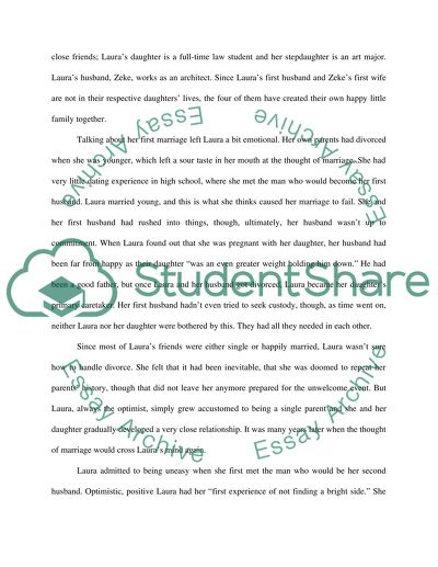 Middle adulthood interview paper questions image