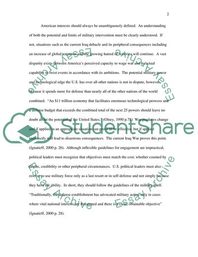 The War in Iraq Was Wrong on Many Fronts