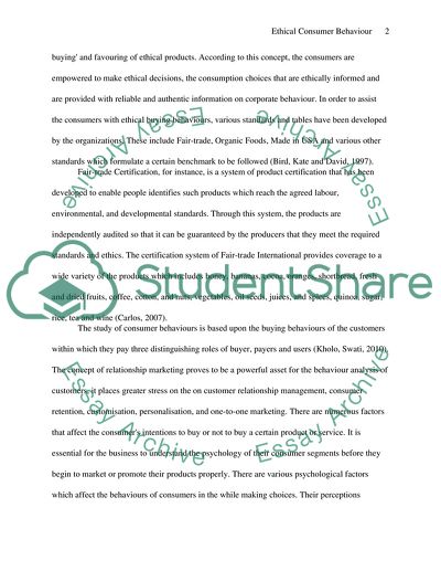 Ethical consumer image