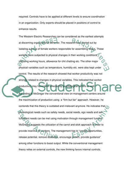 Theoretical Foundations of Human Relations