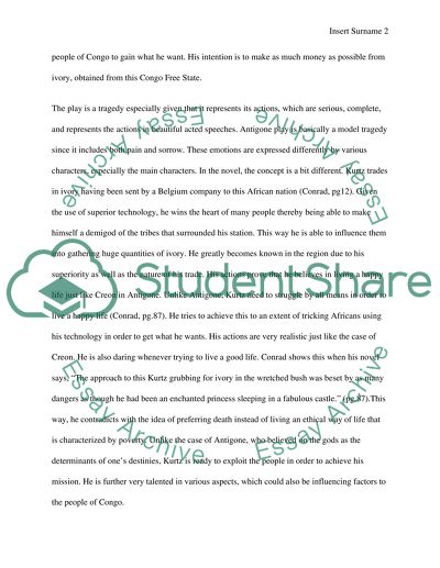 Character Analysis Comparing The Life Death And Its Consequences Of Essay