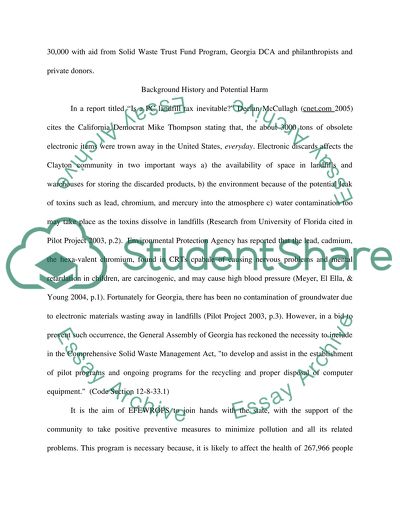 Recycling E-waste An Essential Solution to a Growing Problem in Clayton County, Georgia