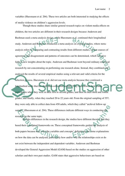 Troubling Short and Long-Term Violent Media Effects on Children