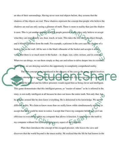 Allegory of the cave