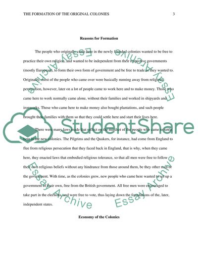 How and when the orginal 13 colonies was founded