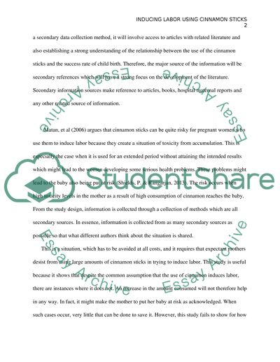 Identifying the Most Common Complications of Using Cinnamon Sticks to Induce Labor in Saudi Arabia