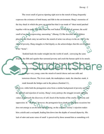 Childhood of Protagonists in Duang Thu Huongs Paradise of the Blind and Patrick Suskinds Perfume