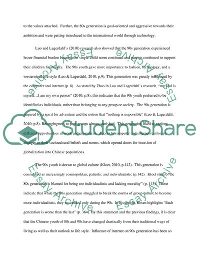 Conflicts of the Chinese Population