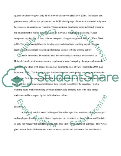 Expanding into Switzerland