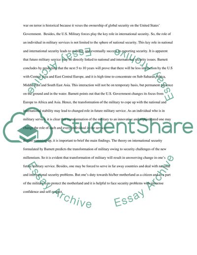 International security environment