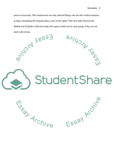 Kenya and Somali Officials Call for Global Support