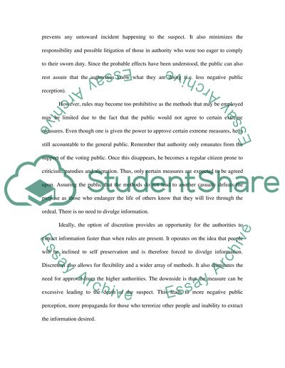 Rules versus discretion