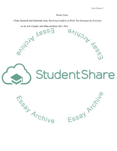 Point of View Conflict