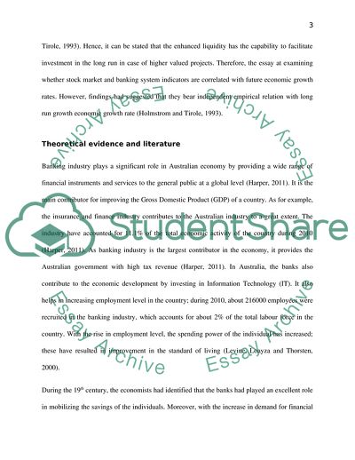 Economic and Financial Growth