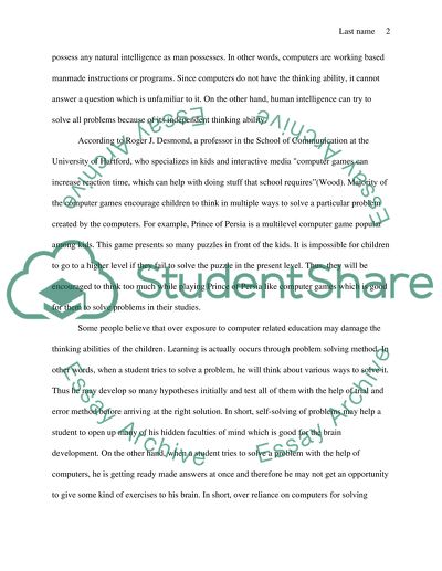 Education by Computer