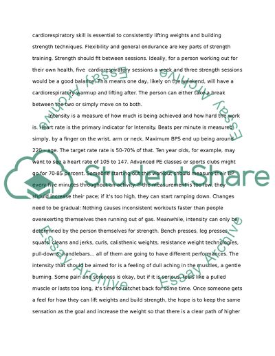 Explaining the FITT principle and how it can be applied to a progressive workout plan