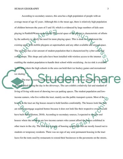 The Development of Human Geography