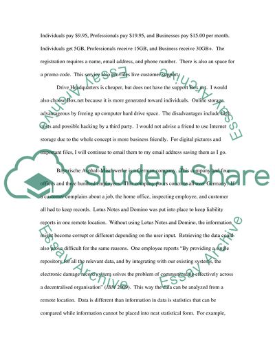 Internet Storage for Digital Pictures