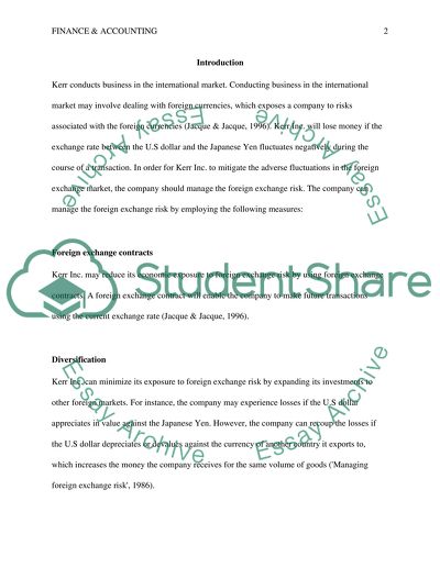 Exchange Rate Measurement