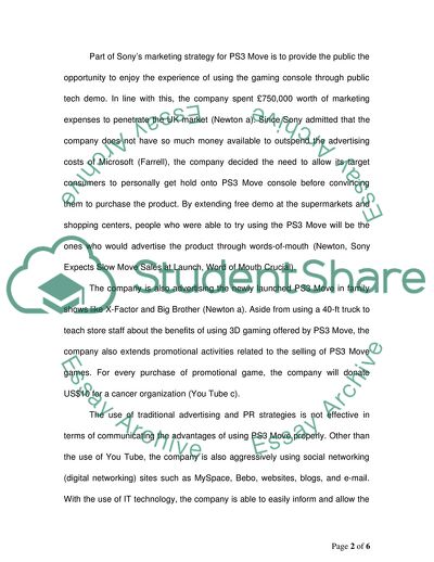 Marketing of Sony PS3