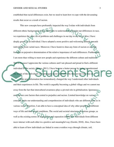 Gender and Sexual Studies