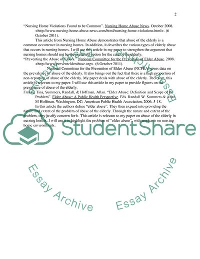 ANNOTATED BIBLIOGRAPHY