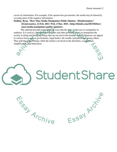 Media and Advertising