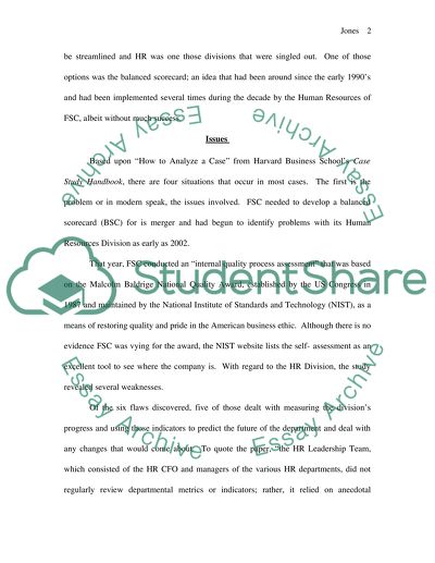 Decision Analysis in Financial Services Corporation