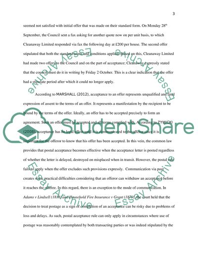 The Three Basic Elements of a Contract