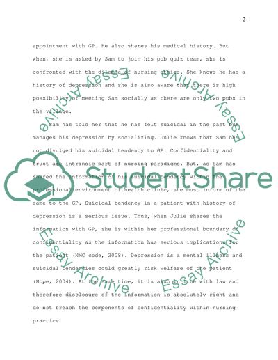 Professional Boundaries and Expectations for Nurse-Client Relationships