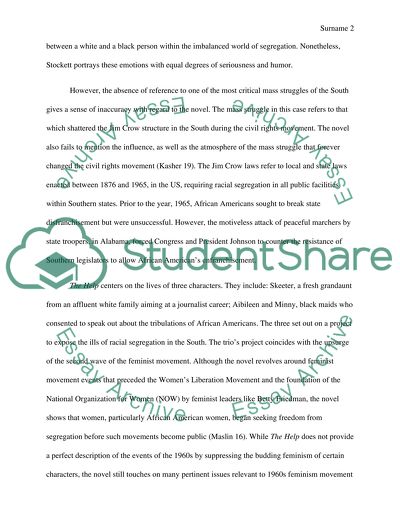 Stocketts Novel the Help