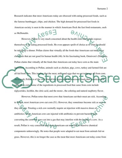 Omnivores Dilemma Book Research Paper : Chemicals in chicken/turkey meat
