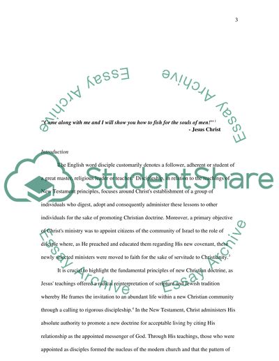 Discipleship in the Gospel of Matthew
