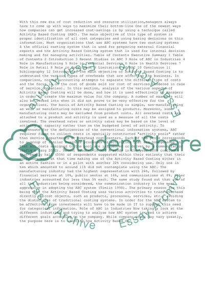 What is standard costing image