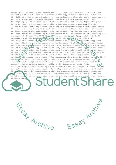 Are Business Strategies Important