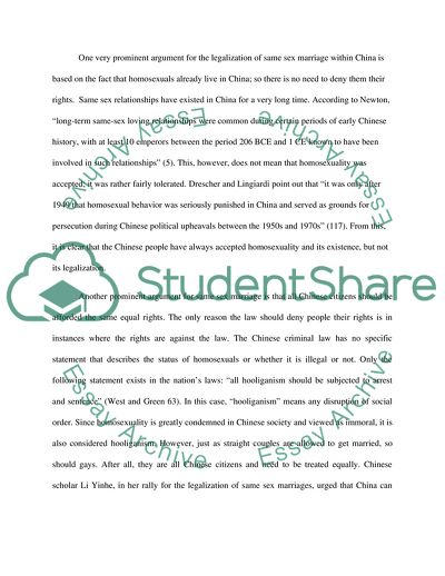 Gay Marriage in China