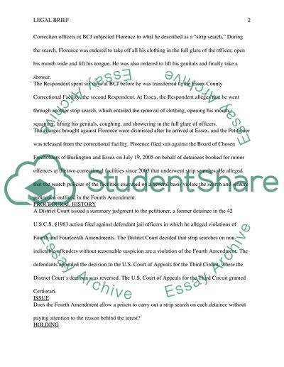 Florence v. Board Of Chosen Freeholders of the County of Burlington