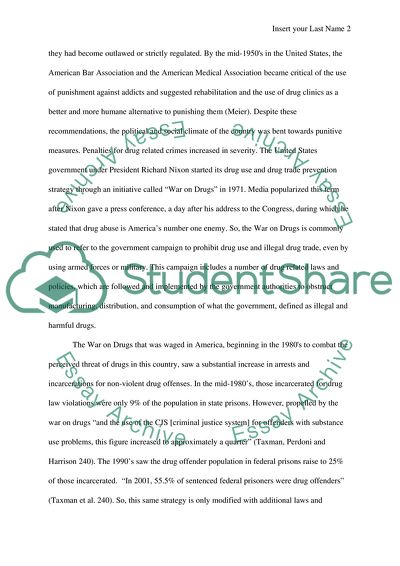 The Politics of Sin: War on Drugs