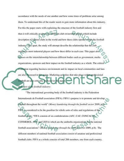 Football Business - the Balance of Power between Players and Clubs