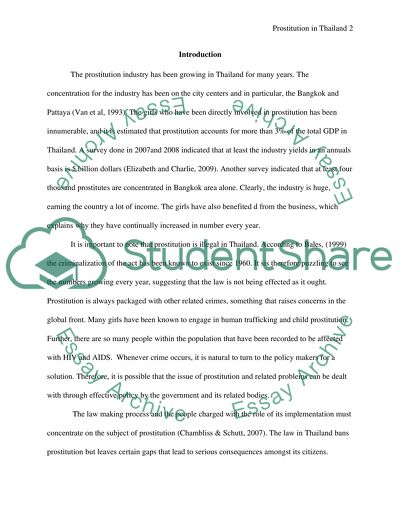 Prostitution in Thailand