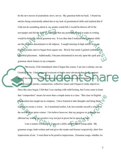 Grammar Is a Challenge