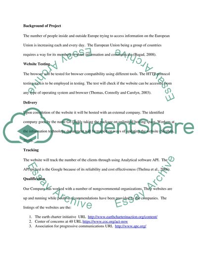 Request For Proposal