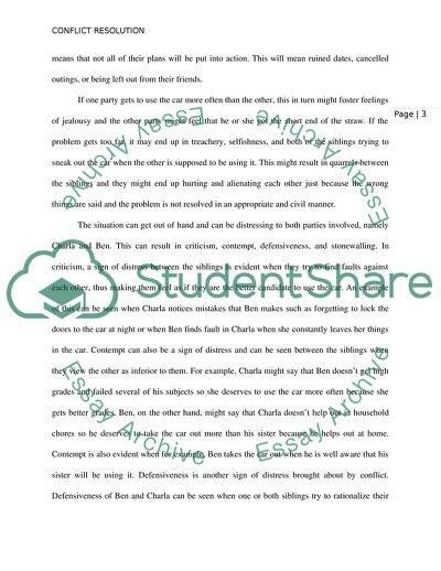 Communication Conflict